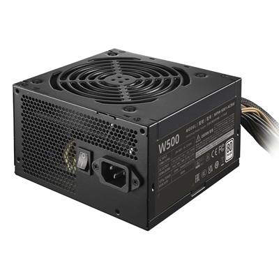 Cooler Master Elite Nex White, 500W, 80 Plus Standard Certified Efficiency, High Peak Power Tolerance, 3 Year Warranty,