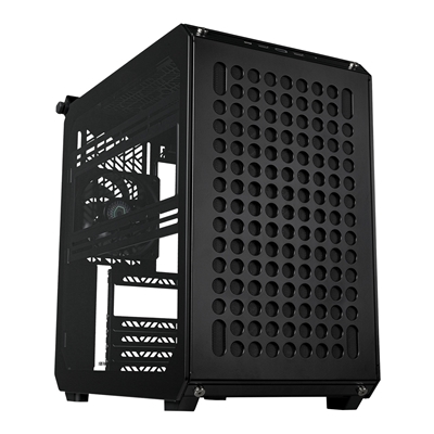 Cooler Master Qube 500 Flatpack, Black, Modular Mid-Tower w/ Tempered Glass Window, E-ATX/ATX/MicroATX/Mini-ITX