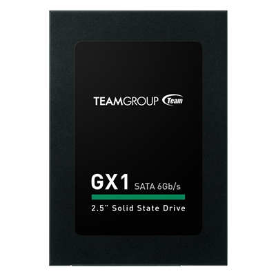 Team GX1 (T253X1240G0C101) 480GB 2.5 Inch SSD, Sata 3 Interface, Read 530MB/s, Write 430MB/s, 3 Year Warranty