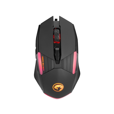 Marvo Scorpion M291 Gaming Mouse, USB, 6 LED Colours, Adjustable up to 6400 DPI, Gaming Grade Optical Sensor with 6 Programmable Buttons