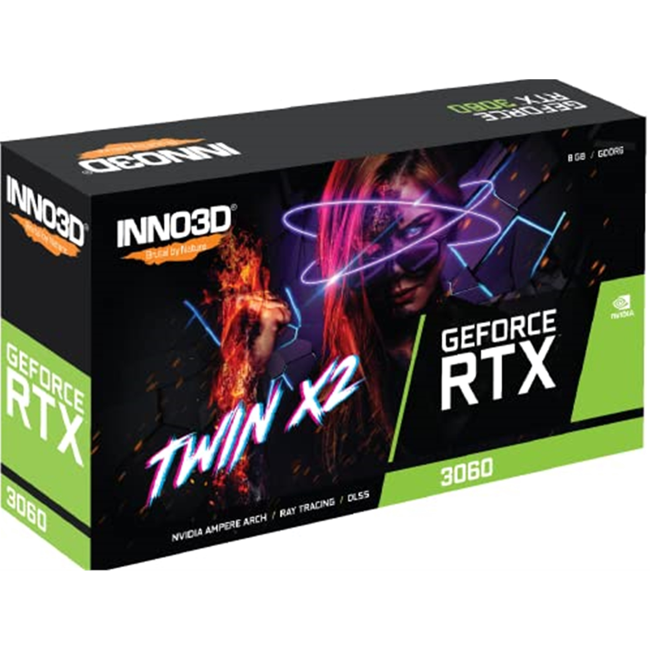 Inno3D Nvidia GeForce RTX 3060 TWIN X2 8GB Dual Fan Graphics Card